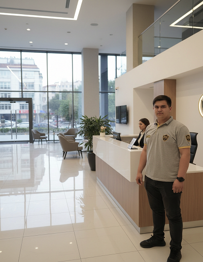İş merkezi ve plaza güvenliği - Group34 referans projesi